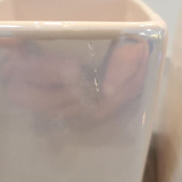 Rae Dunn Iridescent Makeup and Brush Holders - Picture 5 of 5